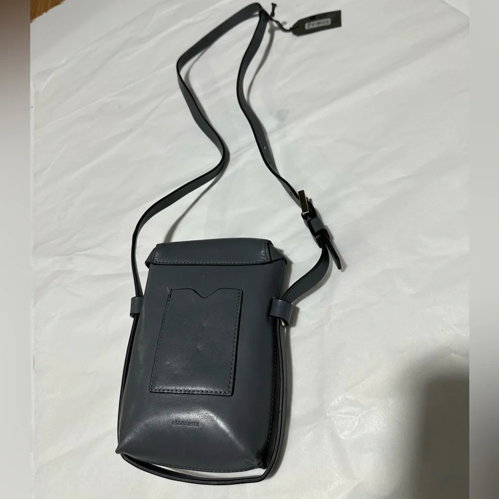 AllSaints Salome Leather Cross Body Bag - Picture 9 of 15